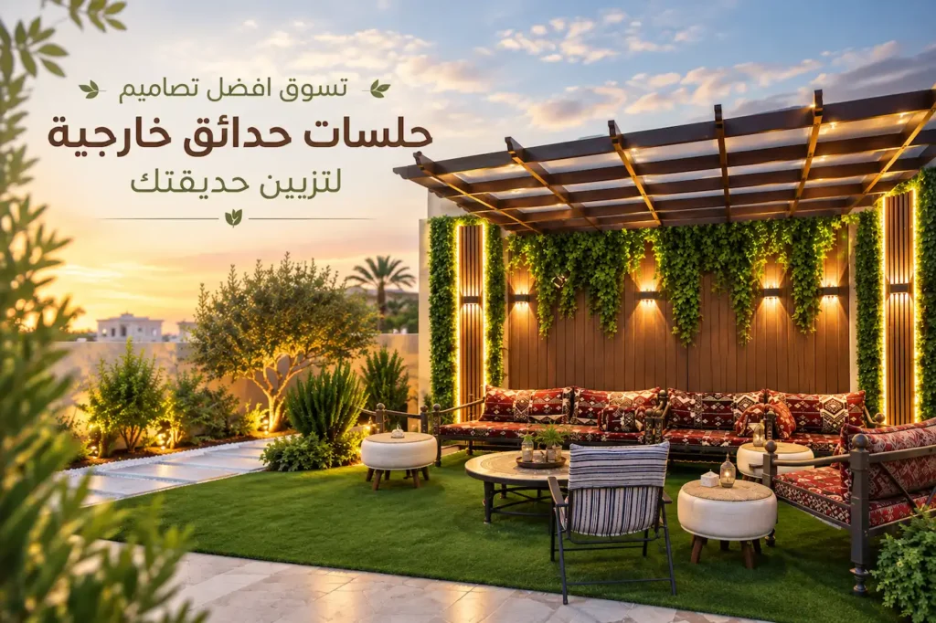 تسوق افضل تصاميم جلسات حدائق خارجية لتزيين حديقتك