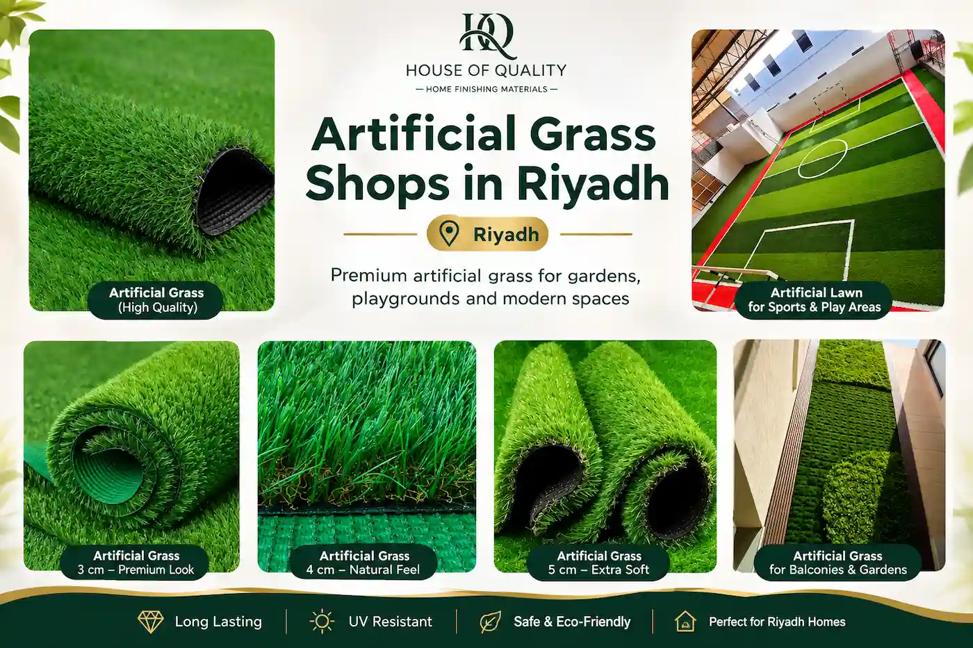 Artificial Grass Shops in Riyadh