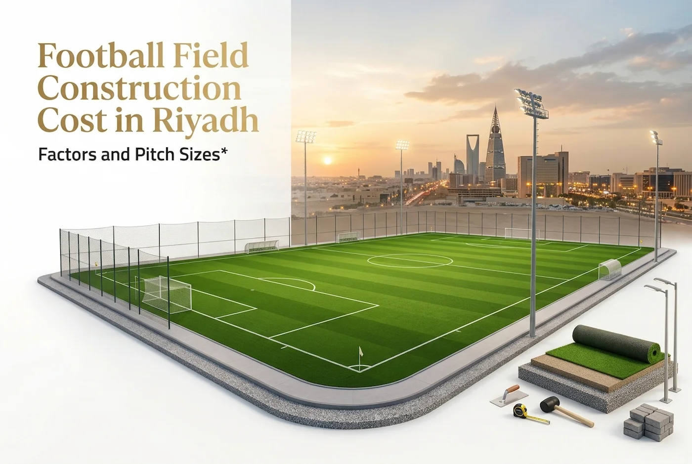 Football Field Construction Cost in Riyadh