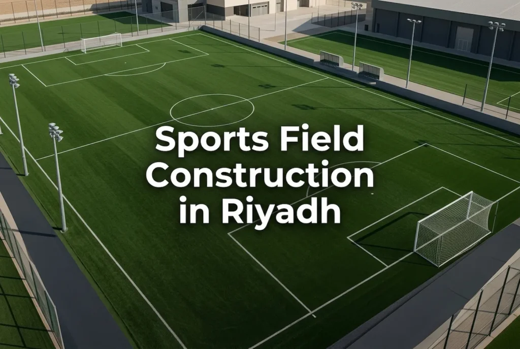 Sports Field Construction in Riyadh