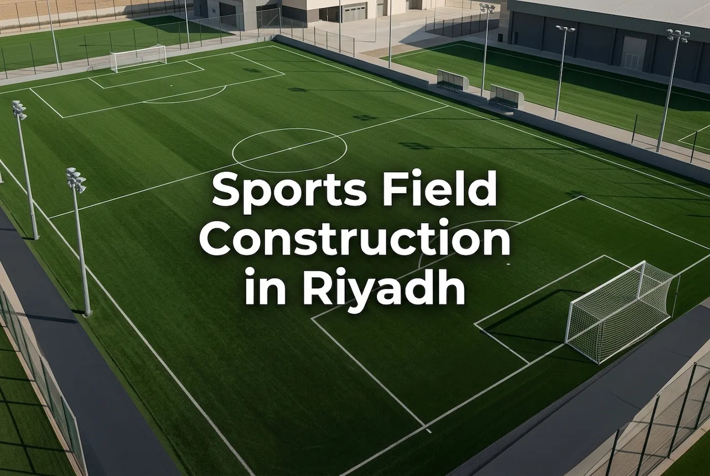 Sports Field Construction in Riyadh