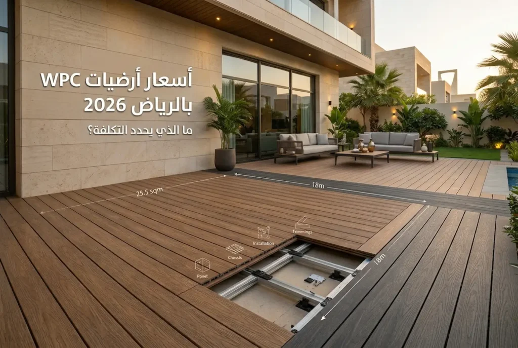 اسعار ارضيات wpcبالرياض