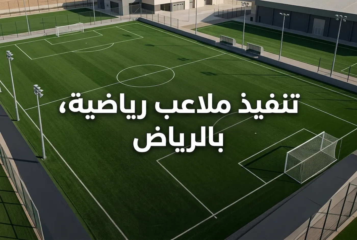 تنفيذ ملاعب رياضية بالرياض