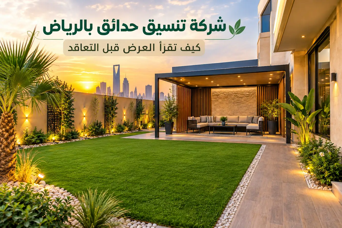 شركة تنسيق حدائق بالرياض